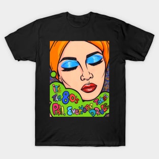 80s Comic Girl T-Shirt